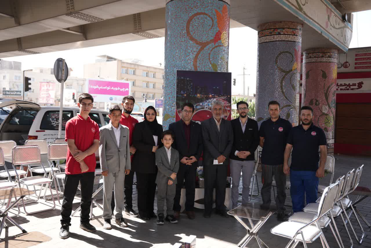 هم زمان با هفته وحدت و در راستای ، اجرای مفاد تفاهم نامه فی مابین اداره نظارت بر تاکسیرانی